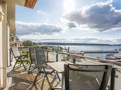 Panorama Suite A 33 - Waren Müritz - Blick vom Balkon