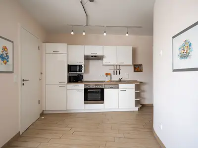 Panorama Suite Waren mit praktischer Küche