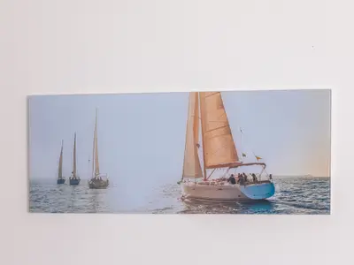 Ferienwohnung Leonie Hafenresidenz Waren (Müritz) – Maritimes Wandbild