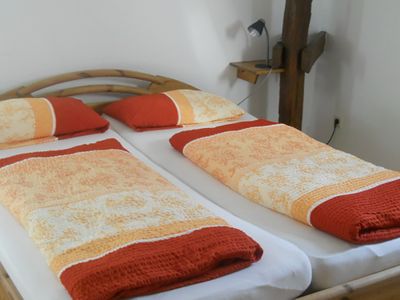 weiteres Doppelbett in der Ferienwohnung Kornkammer