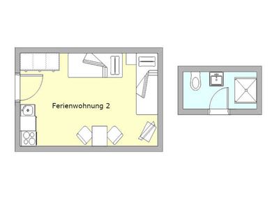 Ferienwohnung für 2 Personen (25 m²) in Warnemünde (Ostseebad) 6/6