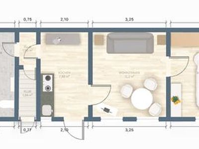 Ferienwohnung für 2 Personen (45 m²) in Warnemünde (Ostseebad) 5/10