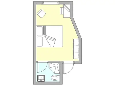 Ferienwohnung für 2 Personen (18 m²) in Rostock 7/10