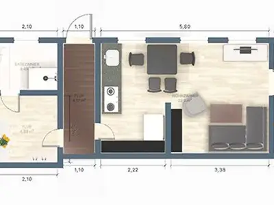 Ferienwohnung für 4 Personen (80 m²) in Rostock 5/10