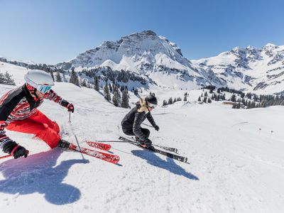 Skifahren in Warth-Schröcken