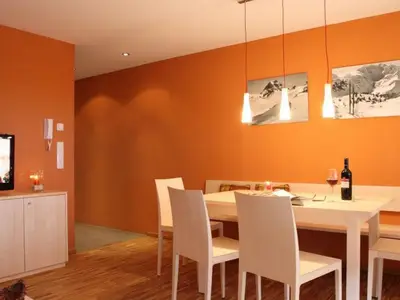 Appartement "Auenfeld" Wohn- und Essbereich