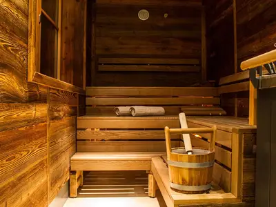 Finnische Sauna mit Ausblick