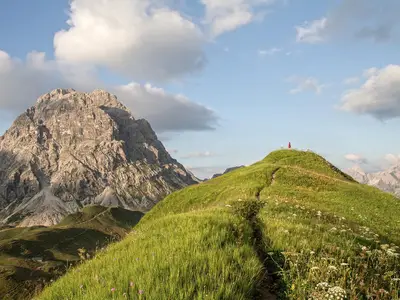 Herrliches Wandergebiet am Hochtannbergpass