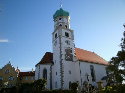 St. Georg das Wahrzeichen von Wasserburg