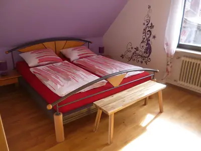BEDROOM, INSIDE, OUTSIDE
