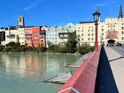 Wasserburger Innbrücke mit Brucktor