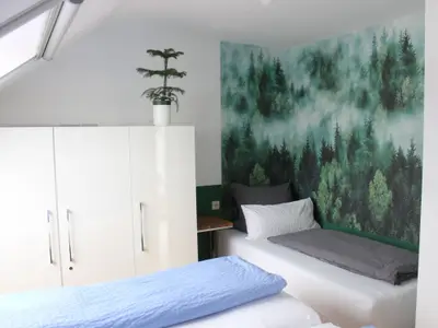 Ferienwohnung zweites Zimmer, drittes Bett