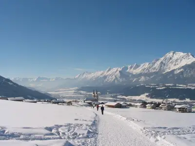 Winterwanderweg am Weerberg