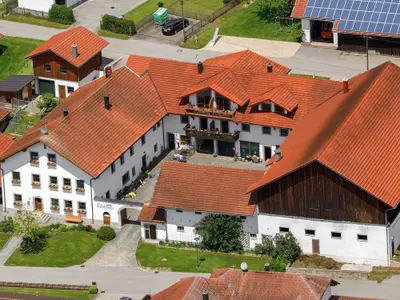 Luftbild unseres Ferienhofes