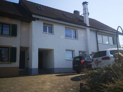 Frontansicht Haupthaus -> Wohnung im DG