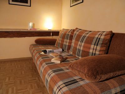 Schlafsofa im linken Schlafzimmer