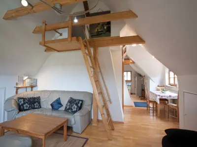 Aufgang zum Matratzenlager