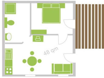 Ferienwohnung für 4 Personen (48 m²) in Weißenberg 7/10