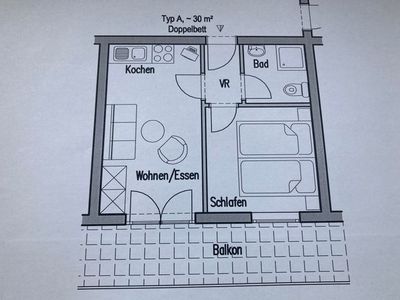 Ferienwohnung für 3 Personen (30 m²) in Weißensee 8/10