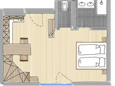 Ferienwohnung für 2 Personen (32 m²) in Weißensee 8/10