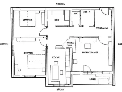 Ferienwohnung für 4 Personen (92 m²) in Weißensee 4/10