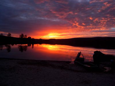 Sonnenuntergang am Weißenstädter See