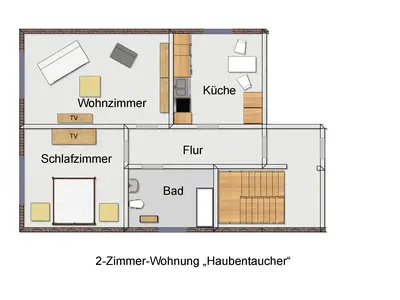 Ferienwohnung für 2 Personen (62 m²) in Marina Wendtorf 8/10