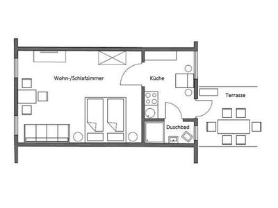 Ferienwohnung für 4 Personen (34 m²) in Wenningstedt 5/10