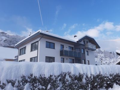 Unser Haus im Winter