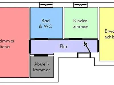 Ferienwohnung für 6 Personen (68 m²) in Werdum 10/10