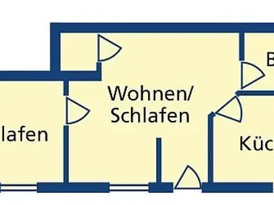 Ferienwohnung für 2 Personen (46 m²) in Werdum 10/10