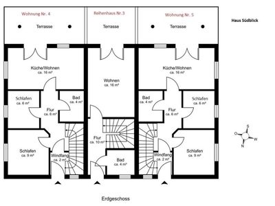 Ferienwohnung für 4 Personen (58 m²) in Werdum 9/10