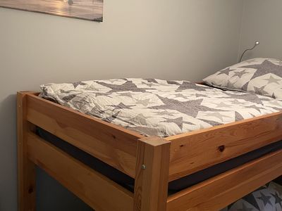 Schlafzimmer mit Etagenbett