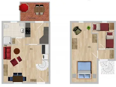 Ferienwohnung für 5 Personen (75 m²) in Werdum 2/10