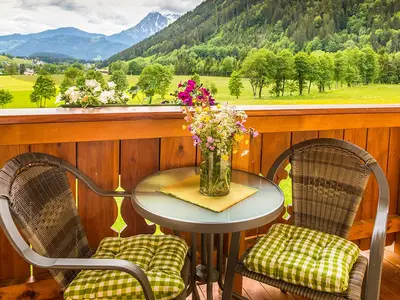 Sitzgarnitur am Balkon