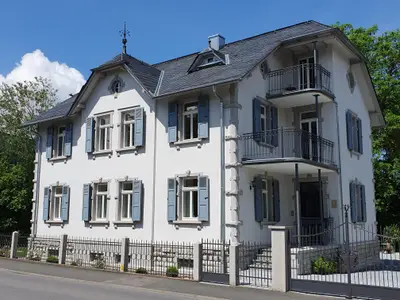 Villa am Schloss - Denkmalschutz um 1900