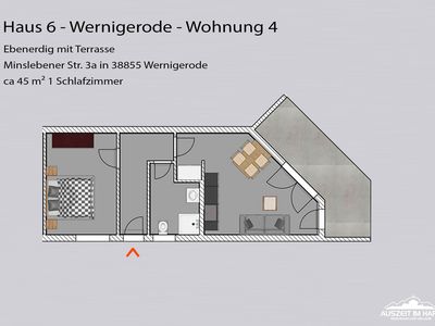 Ferienwohnung für 4 Personen (48 m²) in Wernigerode 5/10