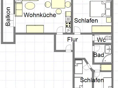 Ferienwohnung für 5 Personen (80 m²) in Wertach 7/10