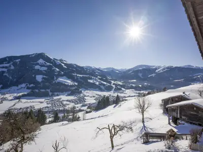 Aussicht vom Ferienhaus [Winter]