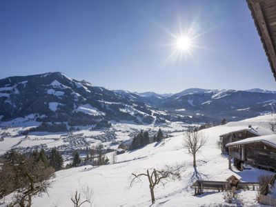 Aussicht vom Ferienhaus [Winter]