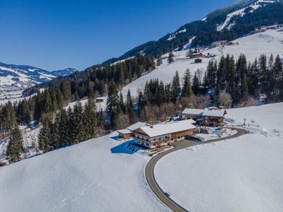 Außenseite Ferienhaus [Winter]