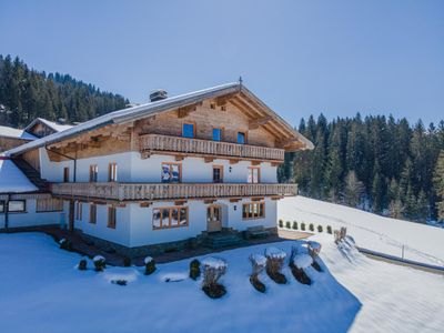 Außenseite Ferienhaus [Winter]