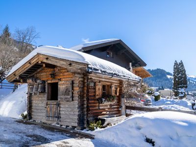 Außenseite Ferienhaus [Winter]