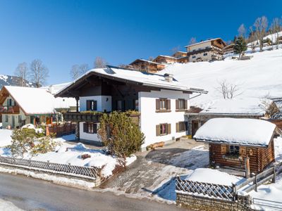 Außenseite Ferienhaus [Winter]