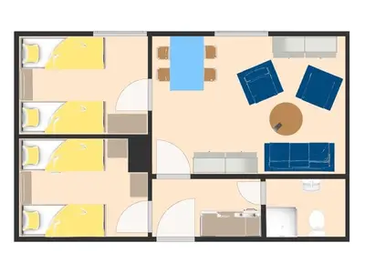 Ferienwohnung für 4 Personen (31 m²) in Wester-Ohrstedt 10/10