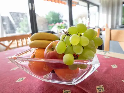 Die Essecke im Wohnzimmer