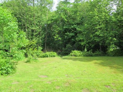 Blick von der Wohnung  in den Garten