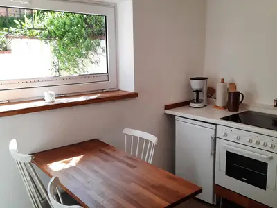 Küche mit Essbereich