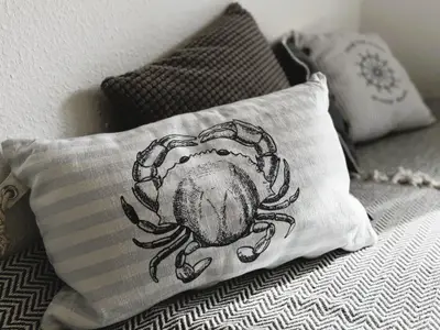 Zweites Schlafzimmer mit 2 Einzelbetten (90 x 200 cm)