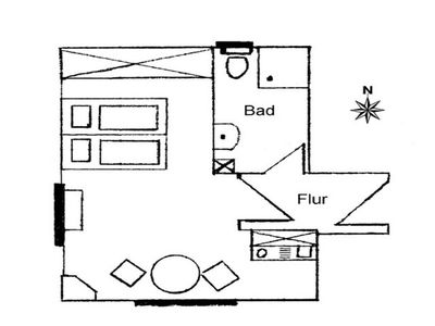 Ferienwohnung für 1 Person (22 m²) in Westerland (Sylt) 9/9